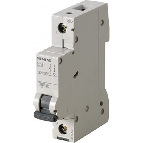 Siemens 10 Amper B Tipi 6kA 5SL6110-6YA Monofaze Otomat Sigorta