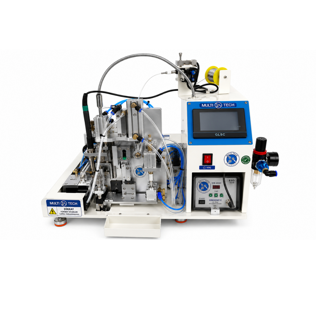 Yarı Otomatik Kablo Sıyırma ve Lehimleme Makinesi | MT-LHMT112