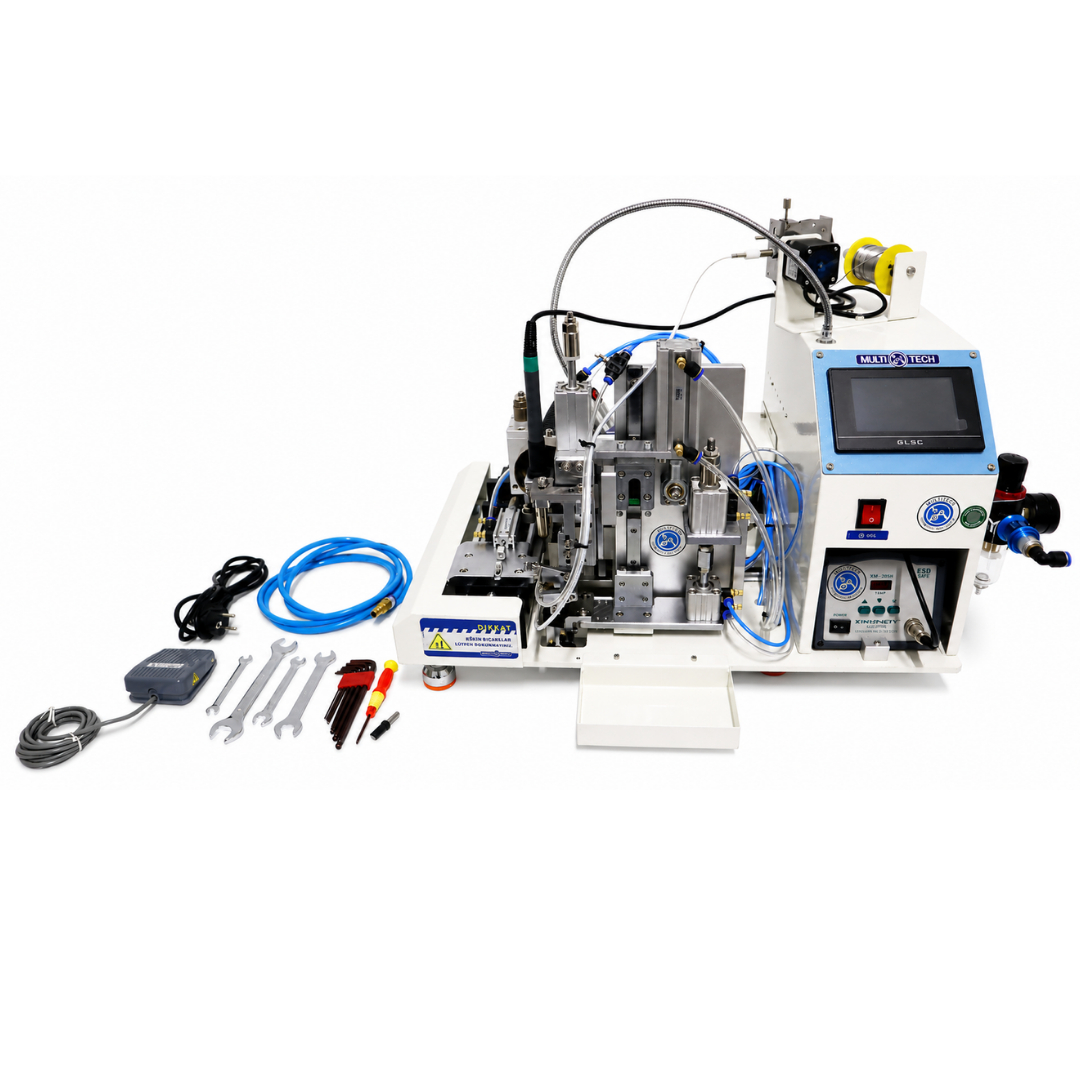 Yarı Otomatik Kablo Sıyırma ve Lehimleme Makinesi | MT-LHMT112