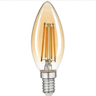 4w E14 Led Flamanlı Buji Rustik Ampul 15306