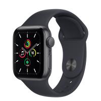 Apple Watch SE Uzay Grisi Alüminyum Kasa ve Spor Kordon