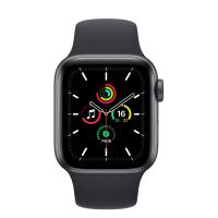 Apple Watch SE Uzay Grisi Alüminyum Kasa ve Spor Kordon
