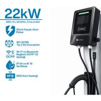 Bladeco BLDC22CGS EV Charger Wallbox 22kW Araç Şarj İstasyonu