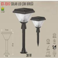 CATA CT-7317 Riva 30W Solar LED Çim Direği