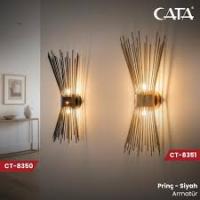 CATA CT-8350 Siyah Dekoratif Aplik