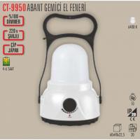CATA CT-9950 Abant Gemici Feneri Dimmerli Şarjlı Beyaz Işık
