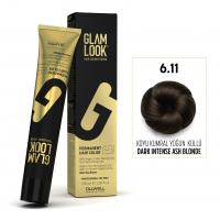 Glamlook  Kalıcı  Saç Boyası 100 Ml  Koyu Kumral Yoğun Küllü 6.11