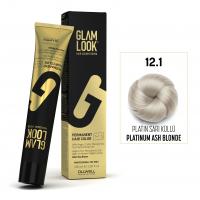 GLAMLOOK Kalıcı  Saç Boyası 100 ML  Platin Sarı Küllü 12.1