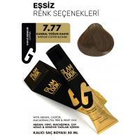 Glamlook Kalıcı Saç Boyası 50 ml 7.77 Kumral Yoğun Kahve