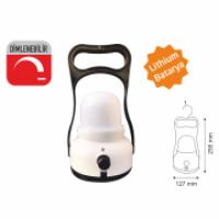 Helios HS-5203 24 Ledli Şarj Edilebilir Işıldak