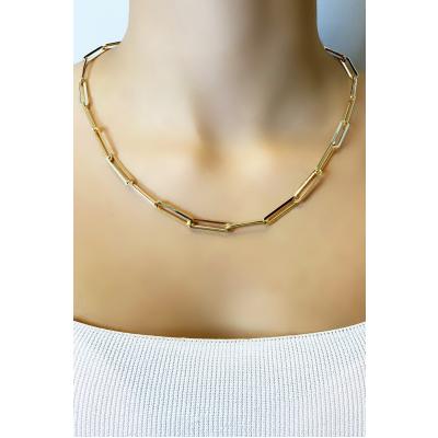 Kadın Gold Renk Nurgül Yeşilçay Özel Seri Lüks Ataç Kolye Gerdanlık