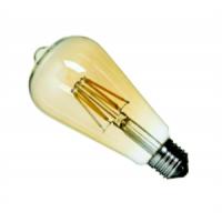 Kendal ST64 Armut Flamanlı Flament Led Rustik Edison Ampul