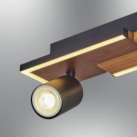 Özcan 1419-2 2 Spotlu Plafonyer Meşe