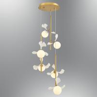 Özcan 2713-3A Ivy 3'Lü Yuvarlak Sarkıt Sarı