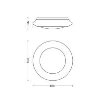 Philips Cinnabar 20 W Tavan Lambası