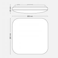 Philips Moire CL270 Kare 12W Sarı Işık