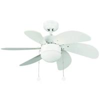 Vanti KCF281 60W Beyaz Ahşap Desenli Aydınlatmalı Tavan Vantilatörü