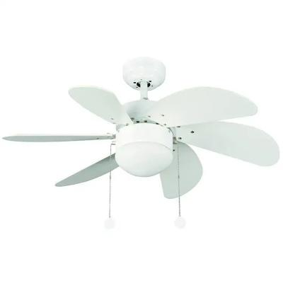 Vanti KCF281 60W Beyaz Ahşap Desenli Aydınlatmalı Tavan Vantilatörü