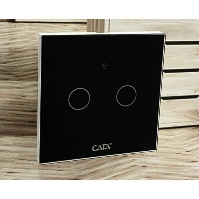 Cata CT-4024 Akıllı Dokunmatik İkili Anahtar Siyah