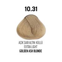 Glamlook Kalıcı Saç Boyası 50ml 10.31 Açık Sarı Altın Küllü Extra Light Golden Ash Blonde