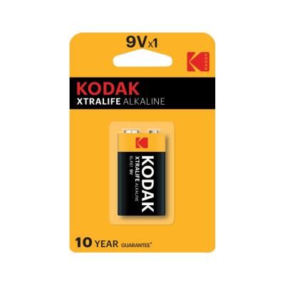 Kodak Xtralife Alkalin 9 Volt Pil