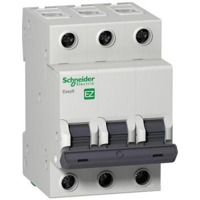 Schneider Electric Easy9 3 kA C Eğrisi 3 Kutup 20A Otomatik Sigorta