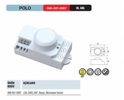 Horoz Polo Harekete Duyarlı Radar Sensör
