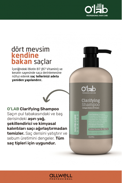 O'lab Clarifying Shampoo